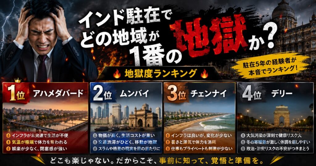 どの地域が地獄か？