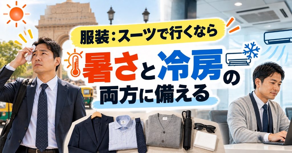 インドの暑さに備える