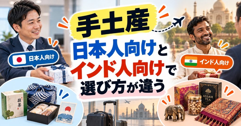 インド出張手土産