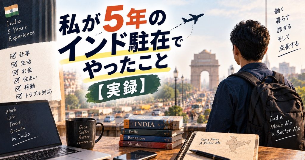 5年のインドでやったこと