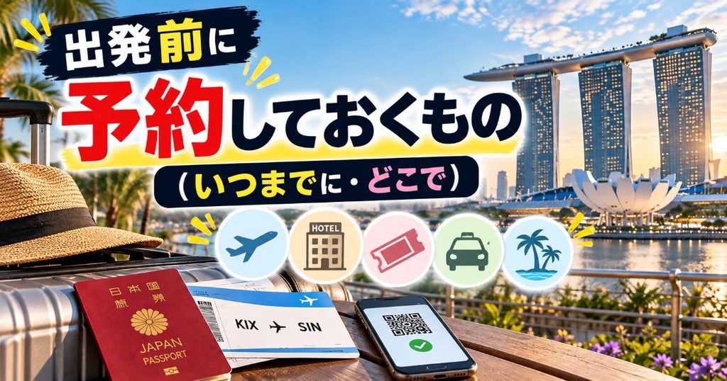 出発前の準備